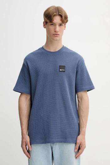 Bavlnené tričko Karl Lagerfeld Jeans pánske, čierna farba, s nášivkou, A1M17049