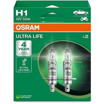 OSRAM Ultra Life H1 55W P14.5s 2ks (64150ULT-HCB)