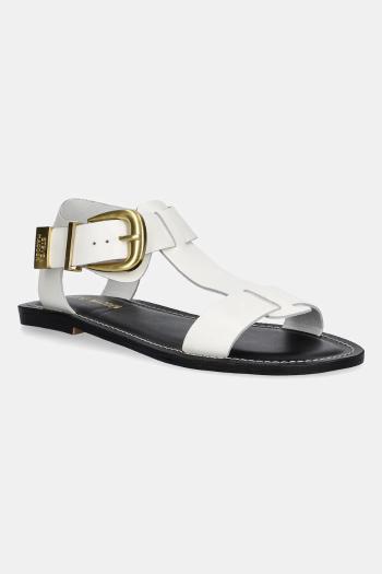 Kožené sandále Steve Madden Braelynn biela farba, SM11003788