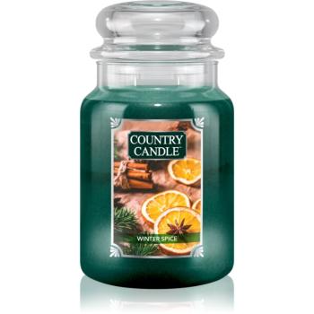 Country Candle Winter Spice vonná sviečka 680 g