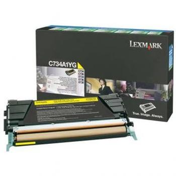 Lexmark C734A1YG žltý (yellow) originálny toner