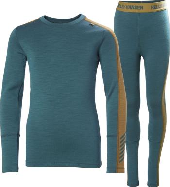 Helly Hansen JR Lifa Merino Midweight Set Dark Creek 164/14 Technická spodná vrstva