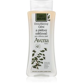 Bione Cosmetics Avena Sativa dvojfázový odličovač na tvár a oči 255 ml