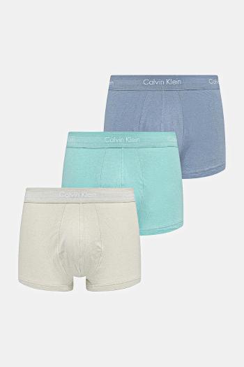 Boxerky Calvin Klein Underwear 3-pak tyrkysová farba, 0000U2664G