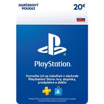 PlayStation Store – Kredit 20 EUR – SK Digital (SCEE-SK-00002000)