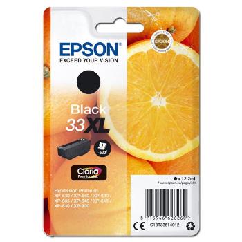 Epson T33XL C13T33514012 černá (black) originálna cartridge