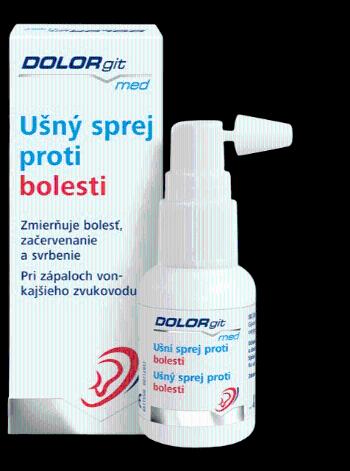 Dolorgit Med ušný sprej proti bolesti 20ml