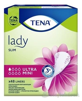 TENA Lady Slim Ultra Mini inkontinenčné slipové vložky 48ks