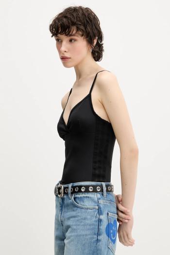 Top adidas Coquette čierna farba, JM1908