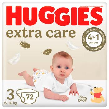 HUGGIES® Plienky jednorázové Elite Soft veľ. 3 72 ks,HUGGIES® Extra Care plienky jednorazové 3 (6-10 kg) 72 ks