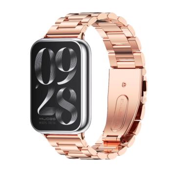 CLASSIC Kovový remienok pre Xiaomi Smart Band 9 Pro ružový