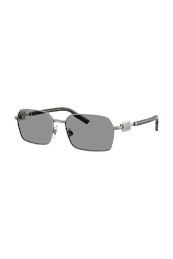 Slnečné okuliare Dolce & Gabbana pánske, strieborná farba, 0DG2316