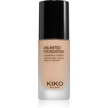 KIKO Milano Unlimited Foundation dlhotrvajúci tekutý make-up s matným efektom odtieň 02 Neutral 30 ml