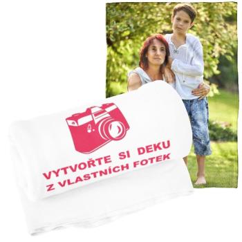 Deka z vlastních fotografií a textů Fleece 140x200cm/360g