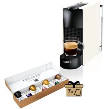 NESPRESSO Krups Essenza Mini Pure White XN1101 + ZDARMA Voucher Poukaz na kávu Nespresso v hodnote 20 €