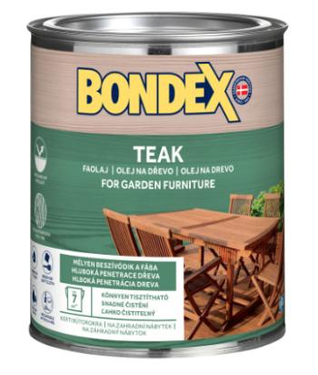 BONDEX TEAK - Syntetický napúšťací olej 0,75 L