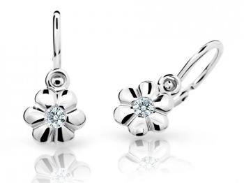 Cutie Diamonds Detské náušnice z bieleho zlata s briliantmi DC1736-10-00-X-2