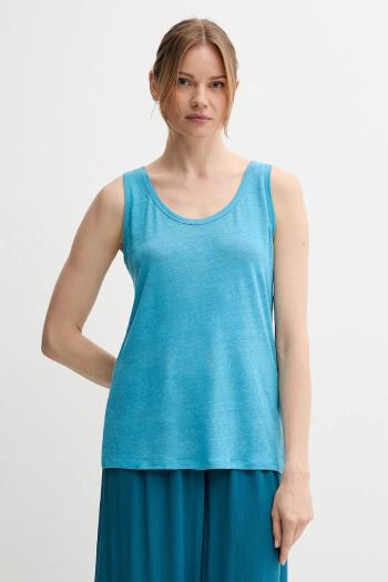Ľanový top United Colors of Benetton 37UJE8398