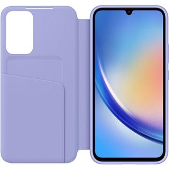 Samsung Flipové puzdro Smart View Galaxy A34 Blueberry (EF-ZA346CVEGWW)