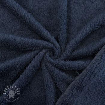 DOUBLE FACE FLEECE TEDDY dark blue