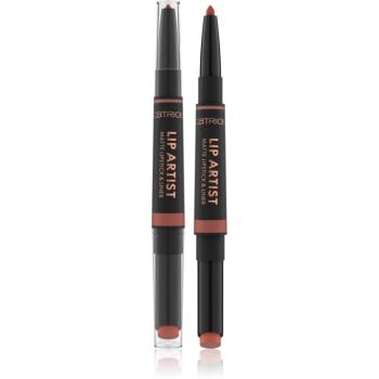 Catrice Lip Artist Matte Lipstick & Liner růž + ceruzka na pery s matným efektom odtieň 030 Best Friends Forever 1.74 g