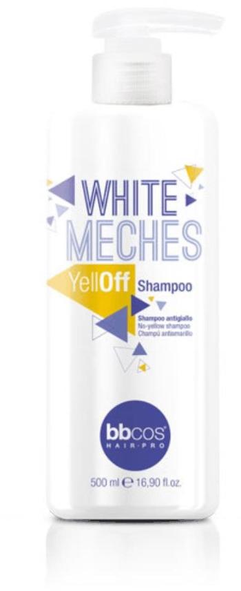 Silver šampon BBCOS White Meches Yelloff Shampoo 500 ml