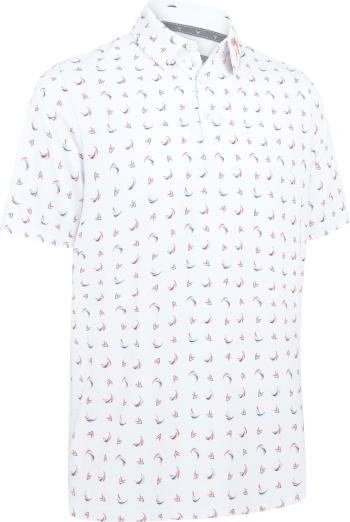 Callaway Swing Chev Mens Bright White XL Polo košeľa