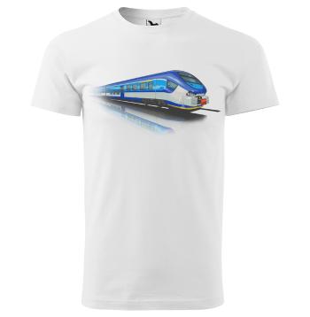 Tričko RegioShark (Veľkosť: S, Typ: pre mužov, Farba tričká: Biela)