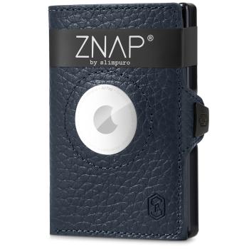 Slimpuro ZNAP Airtag Wallet, 12 kariet, priehradka na mince, 8,9 x 1,8 x 6,3 cm (Š x V x H), ochrana RFID