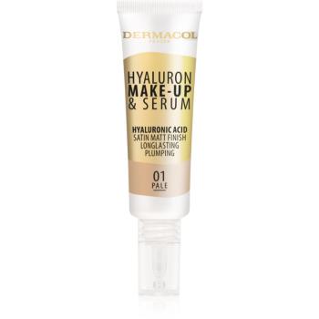 Dermacol Hyaluron ľahký make-up s kyselinou hyalurónovou odtieň 01 Pale 25 g