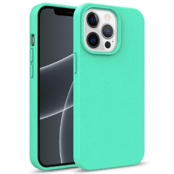 ECO RUBBER Ochranný obal Apple iPhone 15 Pro svetlozelený