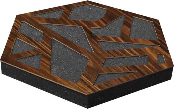 Mega Acoustic HoneyFoamPRO 2 cm Rosewood Absorpčný penový panel
