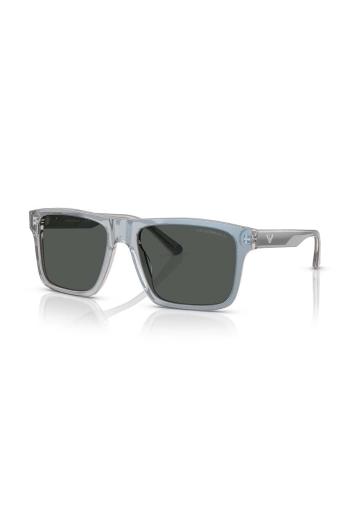 Slnečné okuliare Emporio Armani pánske, šedá farba, 0EA4232
