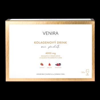 VENIRA PREMIUM kolagénový drink pre vlasy, nechty a pleť, mix 3 príchutí (jahoda, melón, lesné plody) 30 vrecúšok