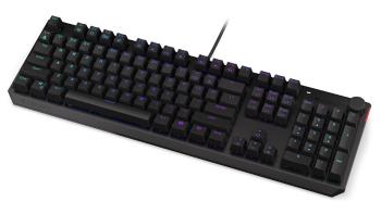 ENDORFY Klávesnica Thock CZ Red, Mechanická, USB, ARGB, čierna