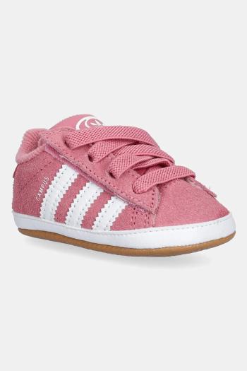 Detské tenisky adidas Originals CAMPUS 00sRIB ružová farba, JS3844