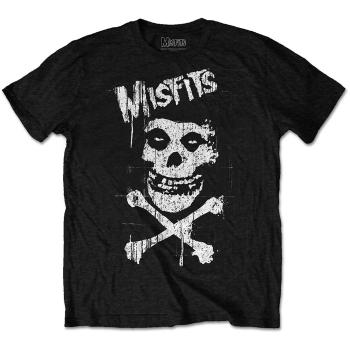 Misfits tričko Cross Bones Čierna XL