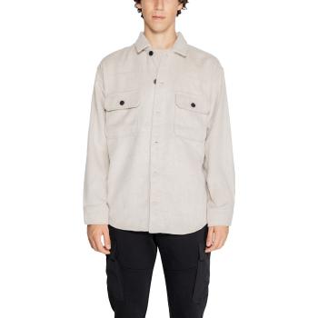 Jack & Jones  Jjebradley Ollie Ls Noos 12257199  Bundy Béžová