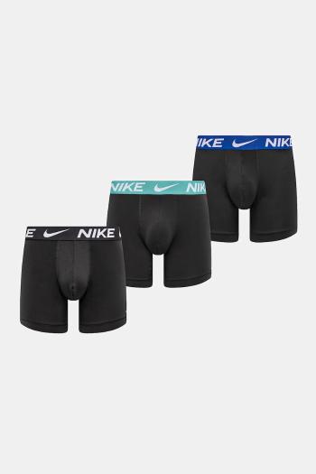 Boxerky Nike 3-pak pánske, zelená farba, 0000KE1157