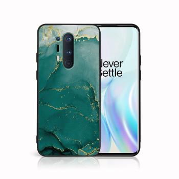 MY ART Ochranný obal OnePlus 8 Pro -GREEN MARBLE (145)