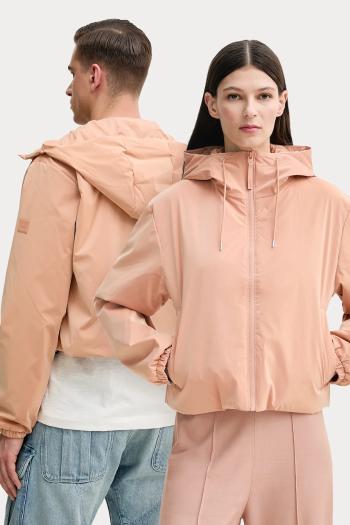 Bunda Rains Lohja Short Insulated Jacket W3T1 oranžová farba, prechodná, 15780