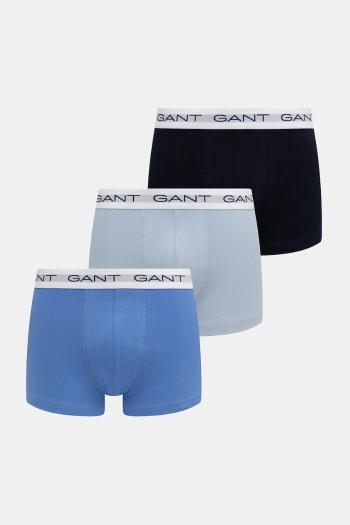 Boxerky Gant 3-pak modrá farba, 902523003