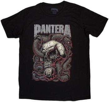 Pantera Tričko Serpent Skull Unisex Black L