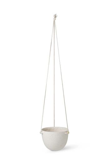 Závesný kvetináč ferm LIVING Speckle Hanging Pot L