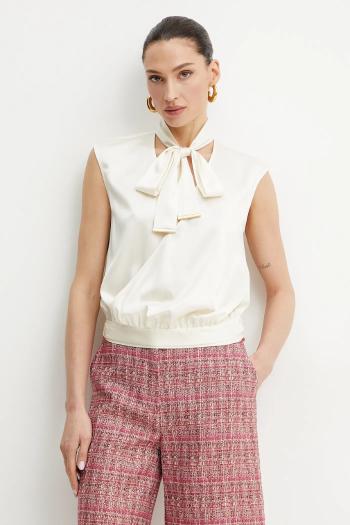 Blúzka Marciano Guess LINDA dámska, béžová farba, jednofarebná, 5GGH00 7246A