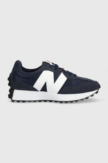 Tenisky New Balance 327 tmavomodrá farba MS327CNW
