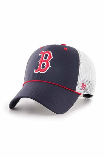 Šiltovka 47 brand MLB Boston Red Sox tmavomodrá farba, s nášivkou