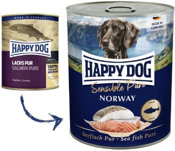 Happy Dog PREMIUM - Fleisch Pur - lososie mäso konzerva pre psy 400g