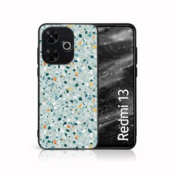 MY ART Ochranný kryt pre Xiaomi Redmi 13 BLUE TERRAZZO (164)