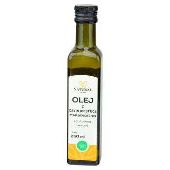 NATURAL JIHLAVA Olej z pestreca mariánskeho za studena lisovaný natural 250 ml